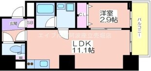 M:COURT新町の物件間取画像